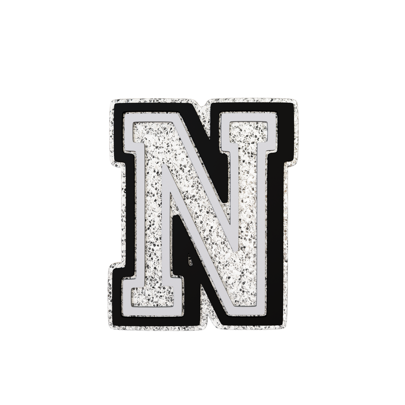 Budz | Silver Letter N