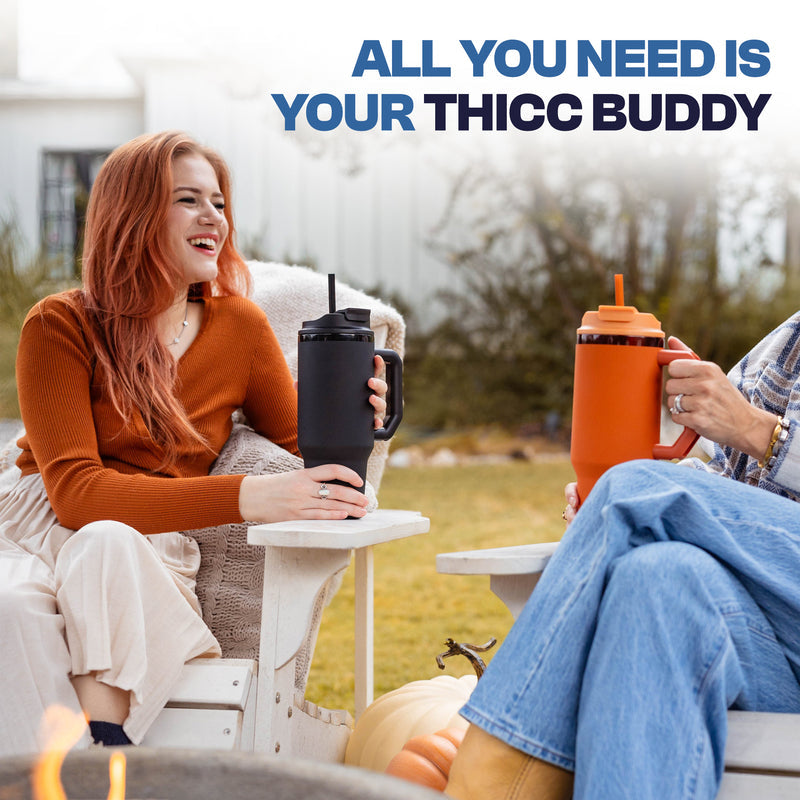 Thicc Buddy 40oz | Gunmetal Glory
