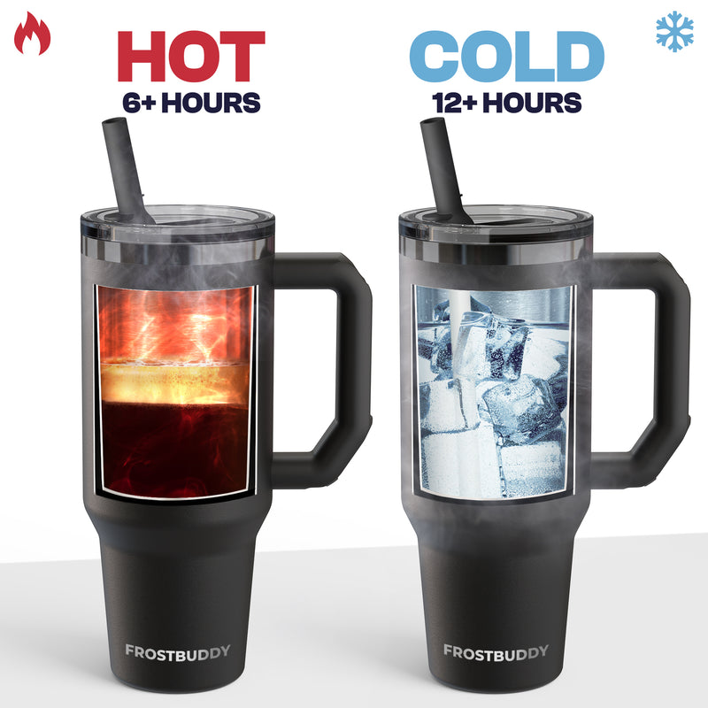 Thicc Buddy 40oz | Kansas Jayhawks | Skin + Budz Bundle