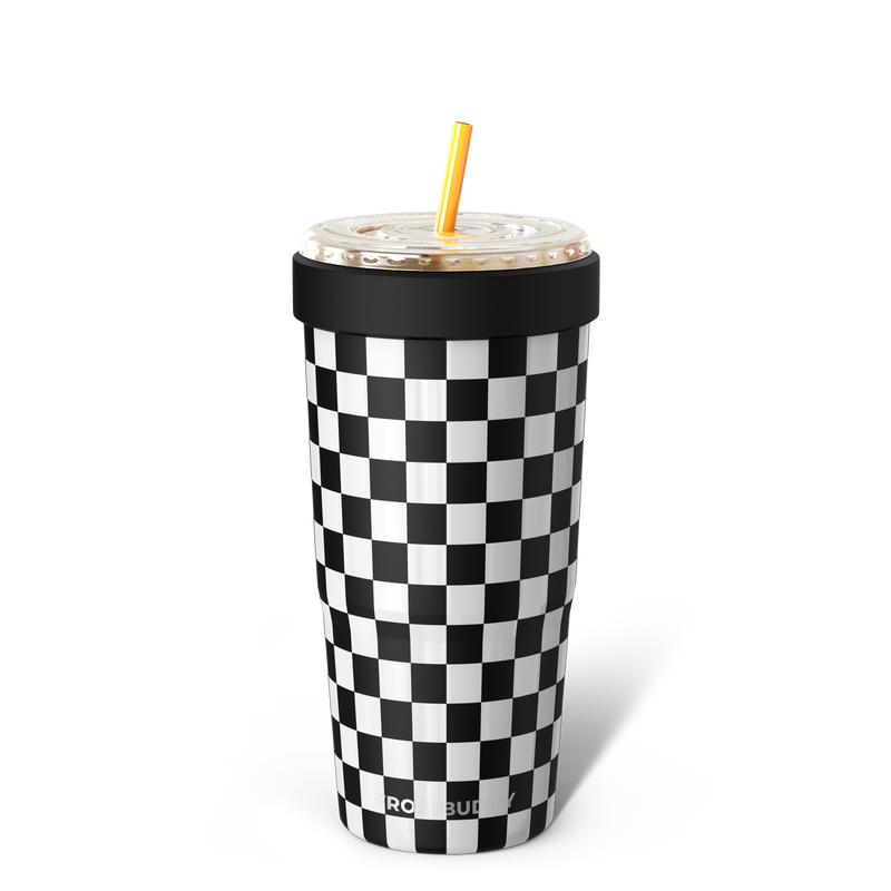 To-Go Buddy | Black u0026 White Checkered