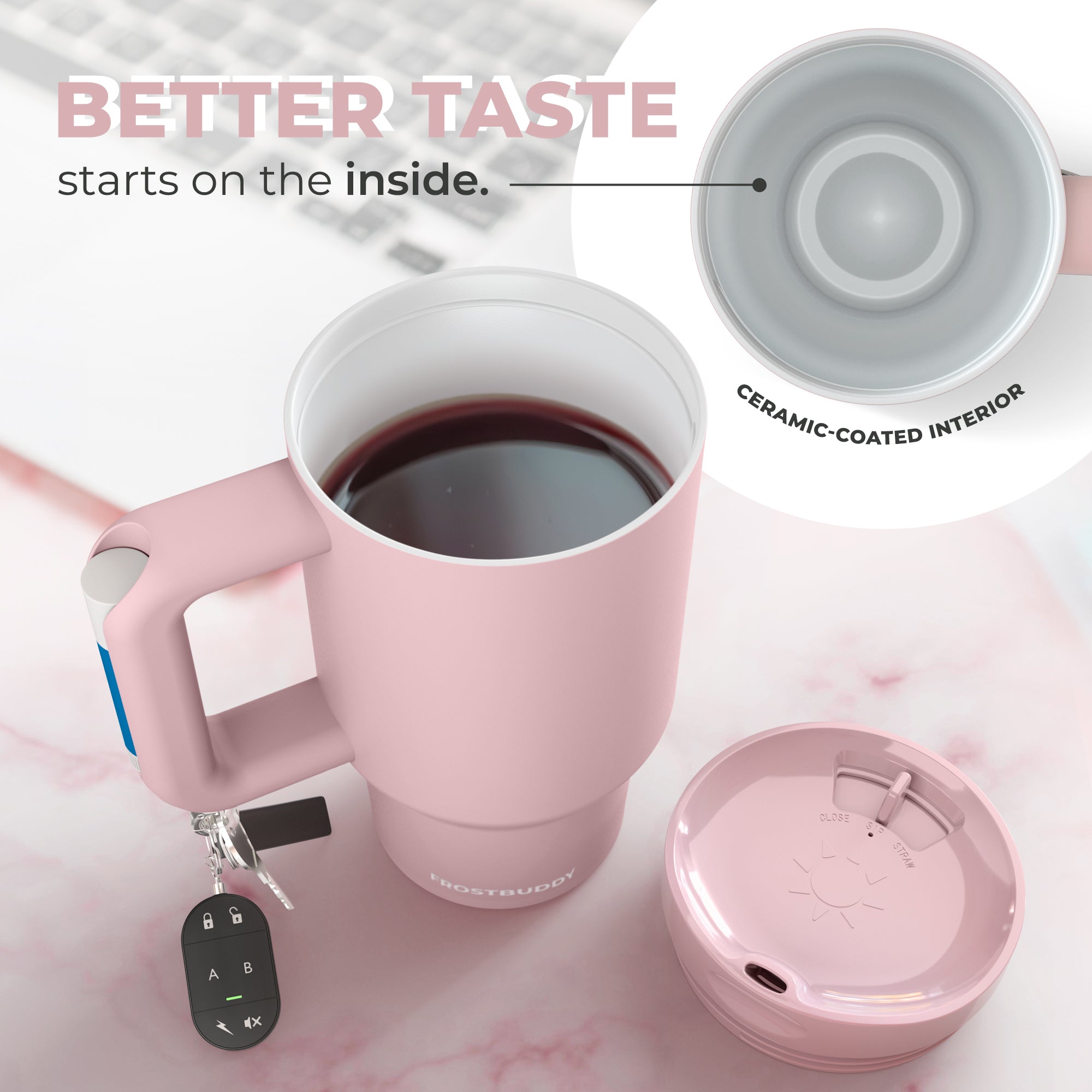 Mug Buddy 16oz | Espresso Checkered
